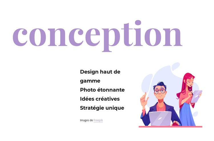 Conception progressive Modèle CSS