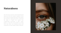 Naturalness Is Fashionable - Best HTML Template