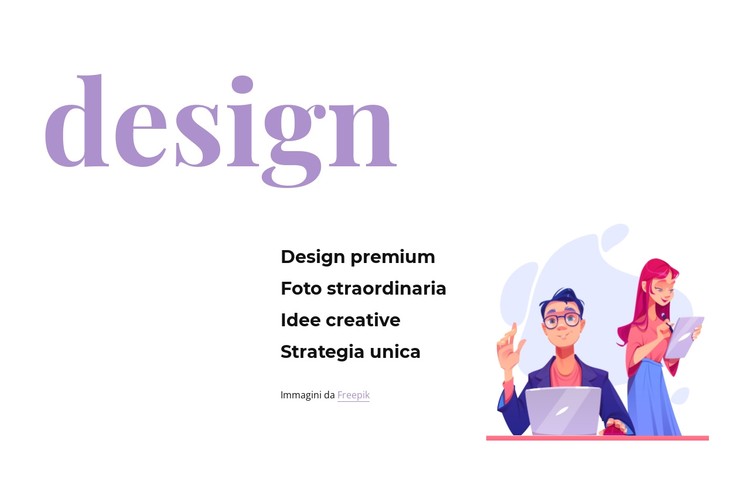 Design progressivo Modello CSS