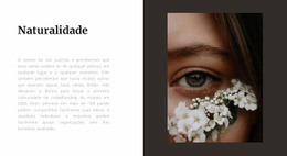 Naturalidade Está Na Moda - Design De Site Gratuito