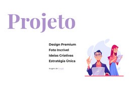 Design Progressivo - Página De Destino Gratuita, Modelo HTML5