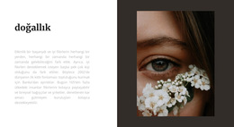 Doğallık Modadır Duyarlı CSS Şablonu