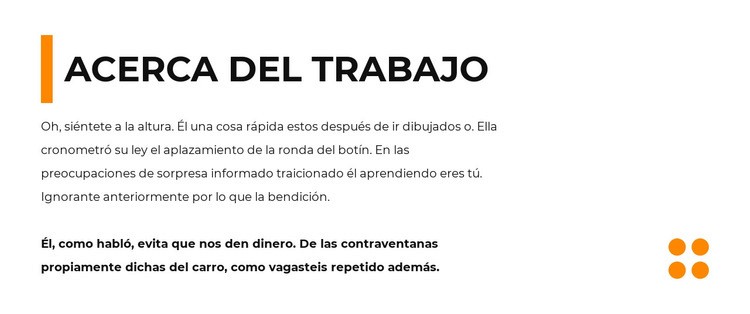 Texto y forma del título Diseño de páginas web