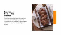Bollos Caseros - Plantilla De Maqueta De Página Web