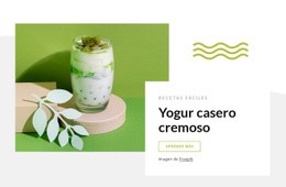 Herramientas De Diseño Para Yogur Casero Cremoso