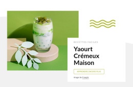 Yaourt Crémeux Maison – Modèle Premium