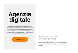 Due Colonne Con Testo - Modello Di Progettazione Del Sito Web