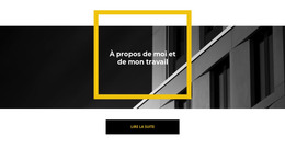 Conception HTML Pour Mon Travail Réussi