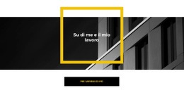 Il Mio Lavoro Di Successo - Modello Semplice Di Una Pagina