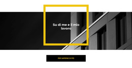 Il Mio Lavoro Di Successo - Modello Di Sito Web Semplice