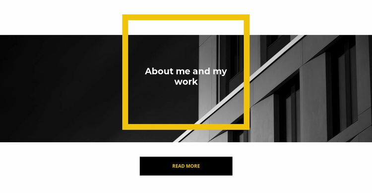 My successful work Website Builder Templates