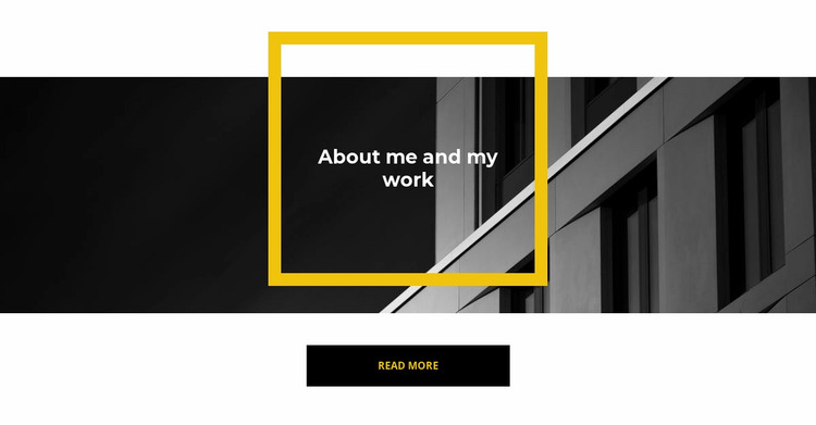 My successful work Website Mockup