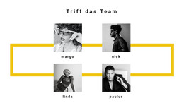 HTML-Design Für Ein Team Der Besten Arbeiter