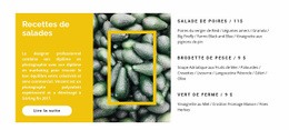 Recettes De Salade De Légumes - Conception De Sites Web De Téléchargement Gratuit