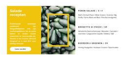 Groente Salade Recepten - Exclusief WordPress-Thema