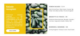 Groente Salade Recepten - Mockup Voor Webpagina'S Maken