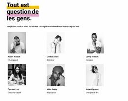 Tout Dépend Des Gens - Builder HTML