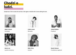 Chodzi O Ludzi Wielofunkcyjny Projekt Witryny