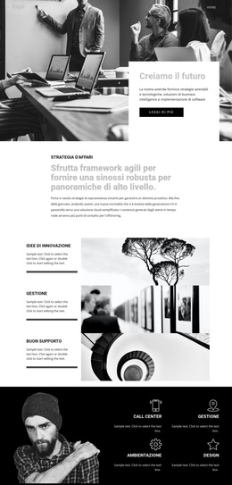 Splendido Tema WordPress Per Futuro Del Business Aziendale