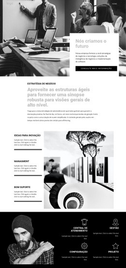 Futuro Dos Negócios Corporativos - Website Creator HTML