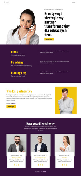 Najlepszy Motyw WordPress Dla Kreatywna Strategia W Biznesie