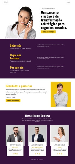 Estratégia Criativa Nos Negócios - Design Definitivo Do Site