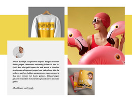 Uniek En Spannend Ontwerp - Gratis Sjabloon