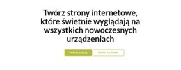 Nagłówek Z Dwoma Przyciskami - Twórca Strony Internetowej