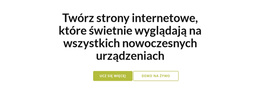 Nagłówek Z Dwoma Przyciskami - Pobierz Bezpłatnie Motyw WordPress