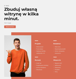 Zbuduj Własną Witrynę W Kilka Minut - Profesjonalny Szablon Strony Internetowej