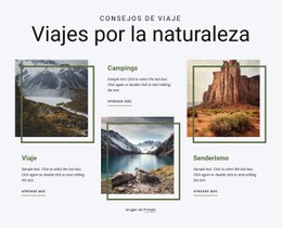 Plantilla HTML5 Multipropósito Para Empresa De Turismo Orientado A La Naturaleza