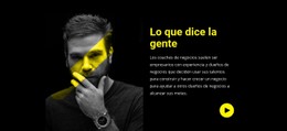 Los Clientes Comparten Sus Historias Plantilla Html Básica Con CSS