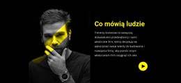 Klienci Dzielą Się Swoimi Historiami Podstawowy Szablon HTML Z CSS