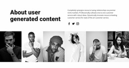 About User Content - Multi-Purpose Website Builder