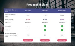 Náš Plán Propagace Barevný Kalendář Pouze Pro CSS