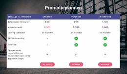 Multifunctioneel Websitemodel Voor Ons Promotieplan