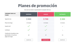 Planes De Promoción