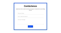 390 Formulario de contacto Plantillas CSS