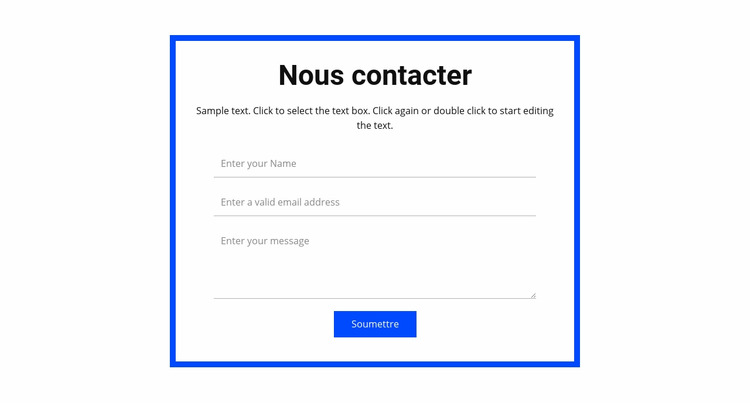 Réservez une consultation Modèle Joomla