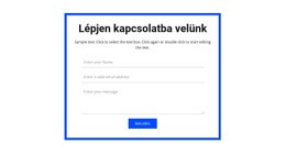 Foglaljon Konzultációt - Ingyenes Sablon