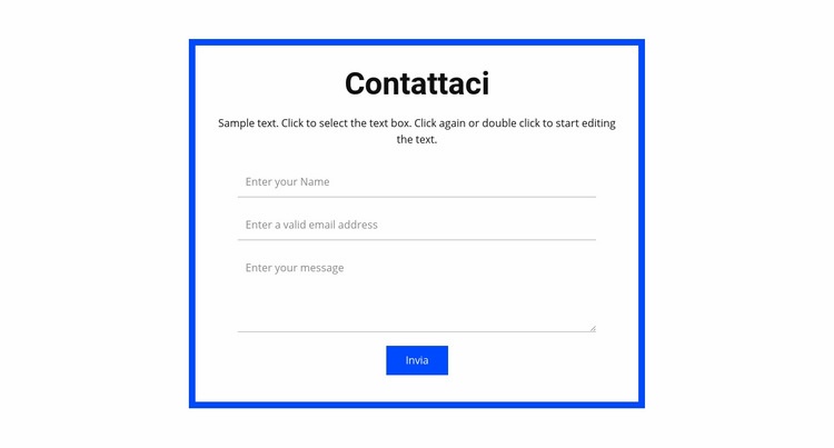 Prenota una consulenza Modelli di Website Builder