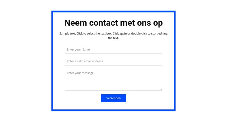 Boek een consult Website Builder-sjablonen