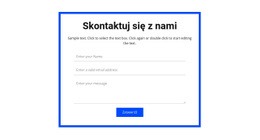 Umów Się Na Konsultację - Darmowy Szablon Strony Internetowej