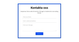 Boka En Konsultation - Gratis Webbplatsmall