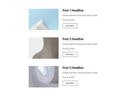 Architecture Design News CSS Template