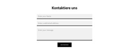 Graues Kontaktformular – Website-Vorlage Herunterladen