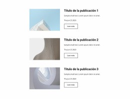 Noticias De Diseño Arquitectónico: Plantilla De Sitio Web De Una Sola Página