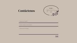 La Página De Destino Más Creativa Para Escriba Si Tiene Preguntas