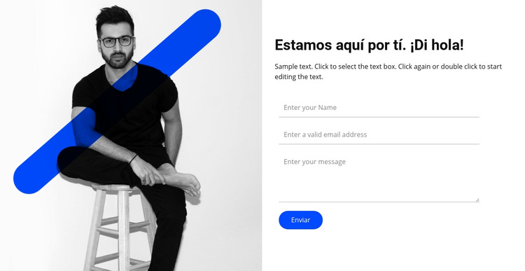 Di hola Tema de WordPress