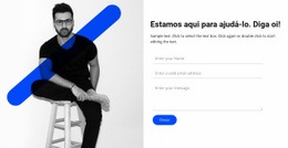 Diga Oi - Construtor De Sites De Arrastar E Soltar